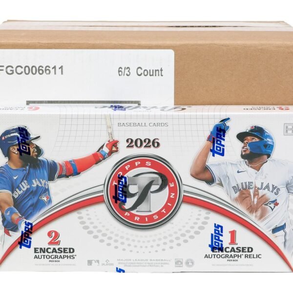 2026 Topps Pristine Baseball Hobby 6-Box Case