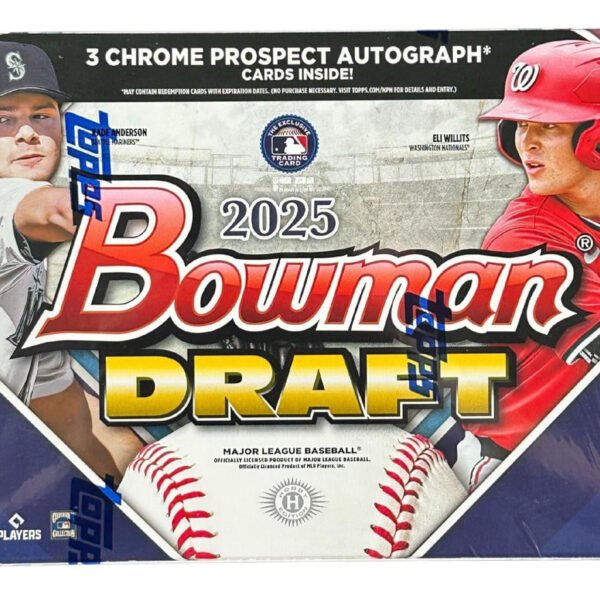 2025 Bowman Draft Baseball Breaker's Delight 6 Box Case