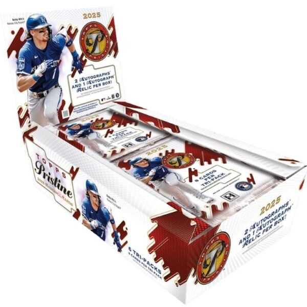 2025 Topps Pristine Baseball Hobby 6 Box Case