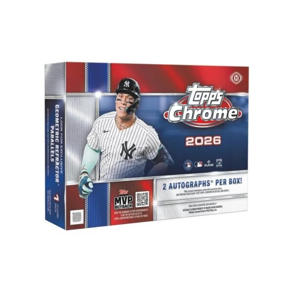 2026 Topps Chrome Baseball Breakers Delight Box