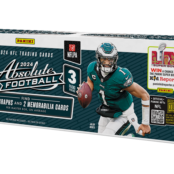 2024 Panini Absolute Football Hobby 12 Box Case