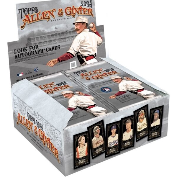 2024 Topps Allen & Ginter X Baseball Hobby Box 12 box case