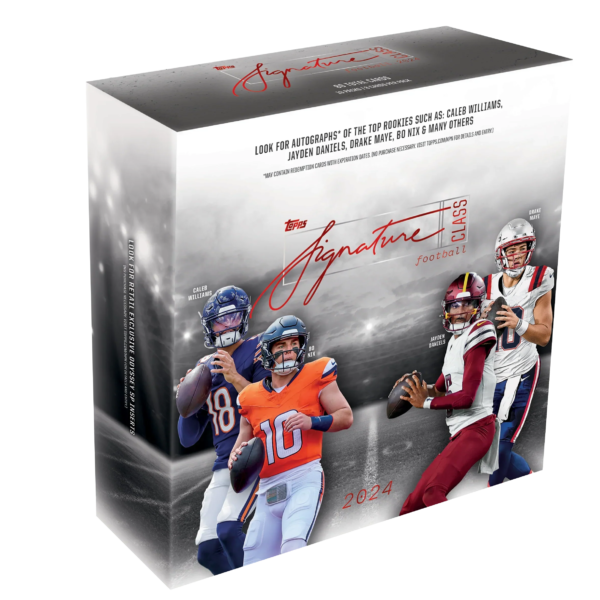 2024 Topps Signature Class Football Mega 20 Box Case
