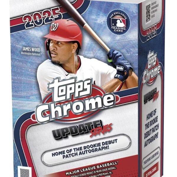 2025 Topps Chrome Update Series Baseball Blaster 40 Box Case