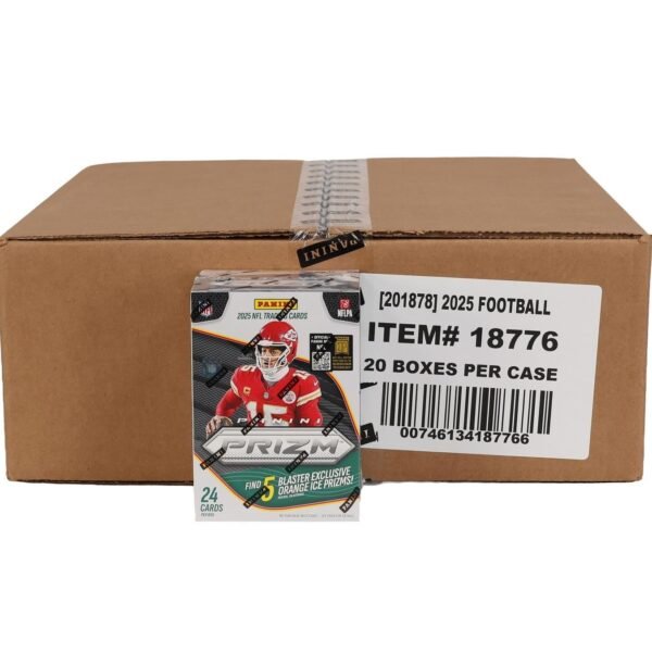2025 Panini Prizm Football Blaster Hobby 20-Box Case