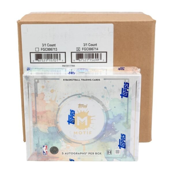 2025/26 Topps Motif Basketball Hobby 3-Box Case (Presell)