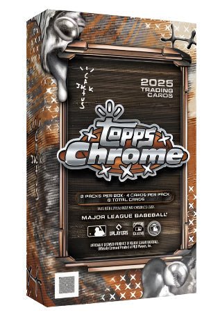2025 Topps Chrome X Cactus Jack Fanatics Fest NYC Exclusive Baseball Box