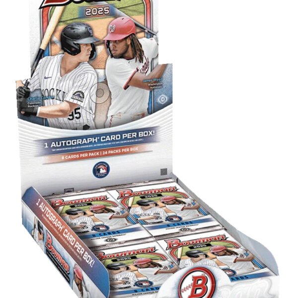 2025 Bowman Baseball Hobby 12 Box Case