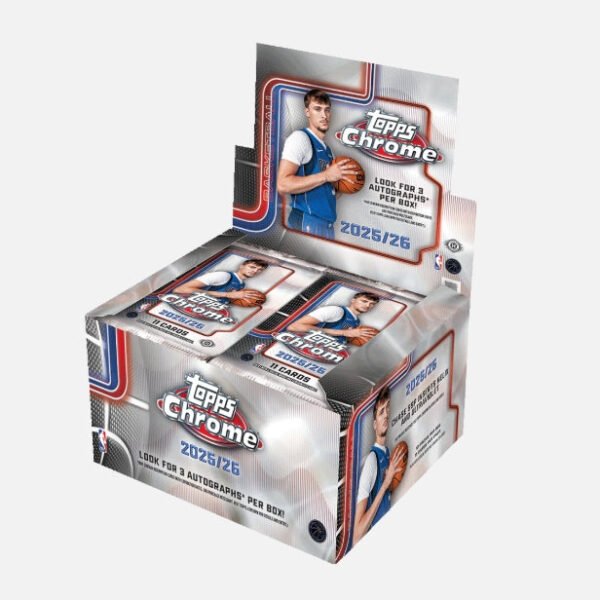 2025-26 Topps Chrome Basketball Jumbo Box