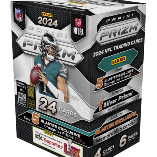 2024 Panini Prizm Football Hobby 20 Blaster Box Case