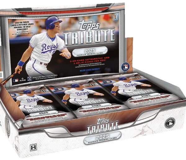 2025 Topps Tribute Baseball Hobby 4 Box Case