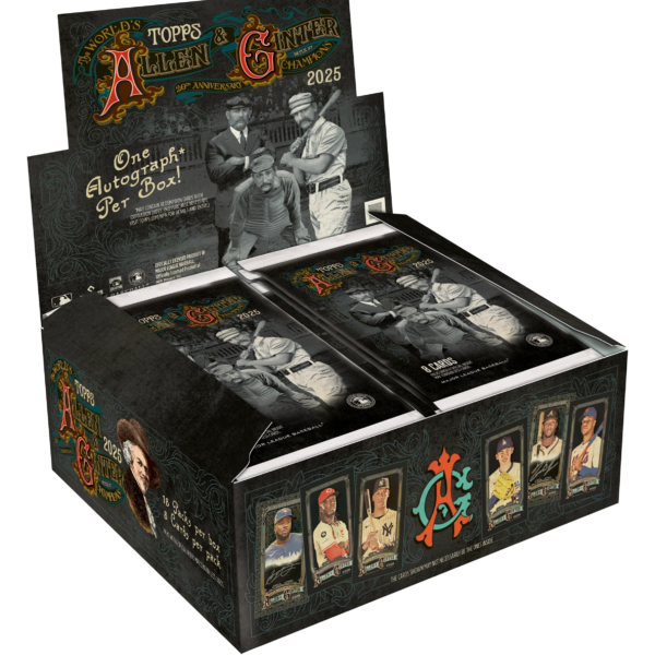 2025 Topps Allen & Ginter X Baseball Hobby 12 Box Case