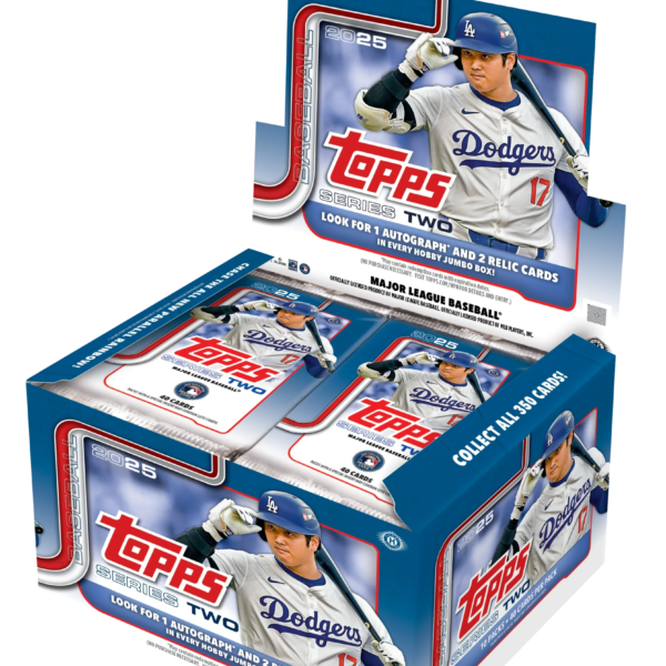 2025 Topps Series 2 Baseball Jumbo 6 Box Case
