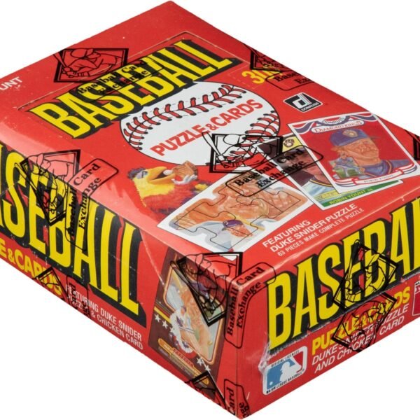 1984 Donruss Baseball Wax Box (BBCE Wrapped)