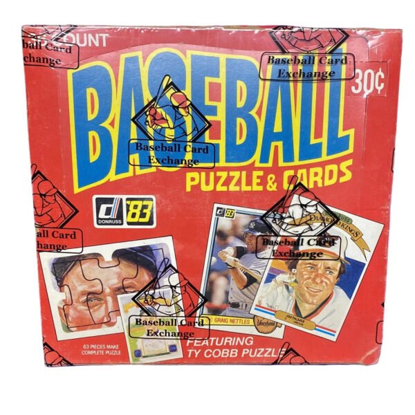 1983 Donruss Baseball Wax Box (BBCE Wrapped)