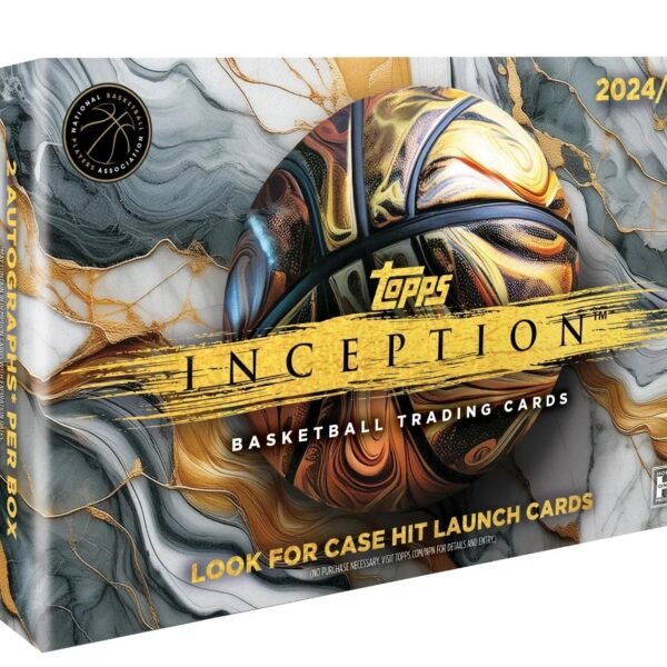 2024-25 Topps Inception Basketball Hobby Box 8 Box Case