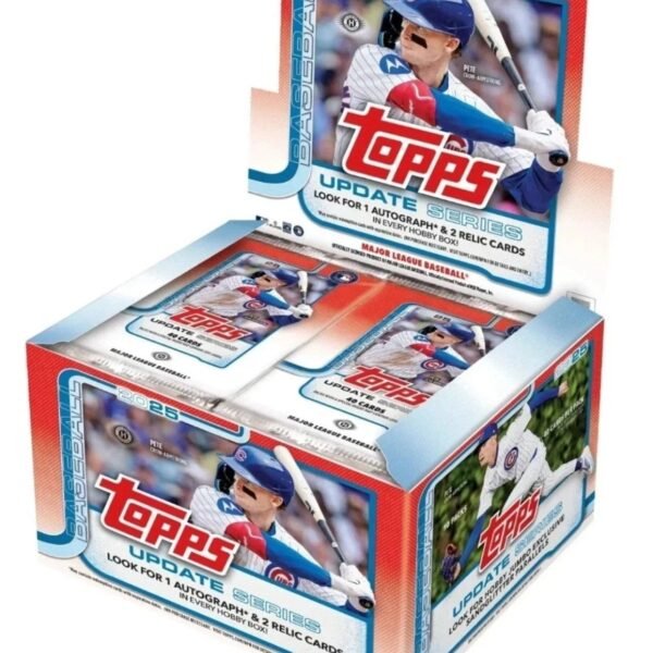 2025 Topps Update Series Baseball Jumbo 6 Box Case